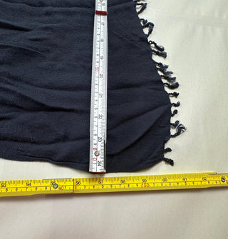 Generic Women's Lightweight Navy Blue Rectangular Scarf