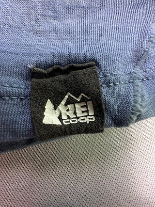 REI Co-op Blue 100% Merino Wool Quarter Zip Base Layer