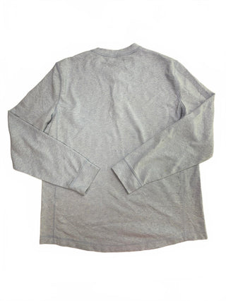 Banana Republic Core Temp L Blue Long Sleeve Henley