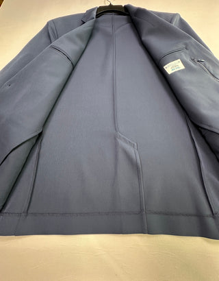 &Collar Athletic Men's Navy Blue Blazer Size 46 XXL Two-Btn