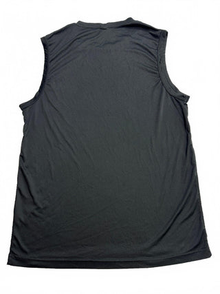 Men's Black Sleeveless Athletic Tank Top Size Medium