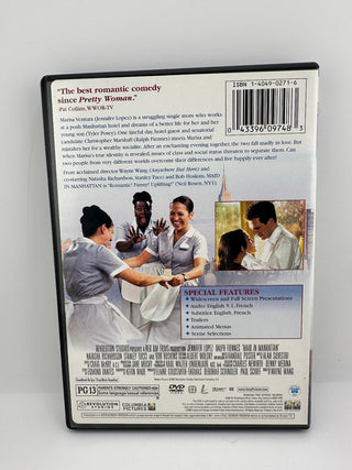 Maid in Manhattan DVD Movie Jennifer Lopez Ralph Fiennes