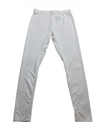 ErosWholesale Men's White Microfiber and Spandex Leggings