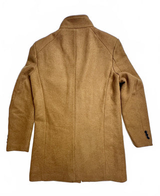 APTRO Men's Wool Blend Camel Coat Size L