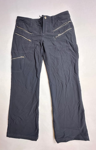 Athleta Women's Black Zip Pocket Hiking Pants Size 8