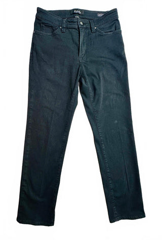 34 Heritage Charisma Men's 33x32 Black Straight Leg Jeans