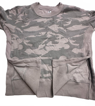 90 Degree By Reflex Women's M Camo Crewneck Sweatshirt