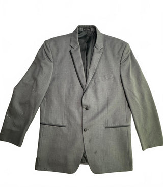 BLACK by Vera Wang Men's Gray Tuxedo Blazer Size 42R