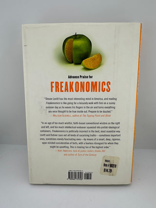 Freakonomics Levitt Dubner 2005 First Edition Hardcover