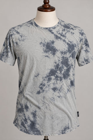 WEIV Los Angeles Men's Tie-Dye Cotton T-Shirt Large Street