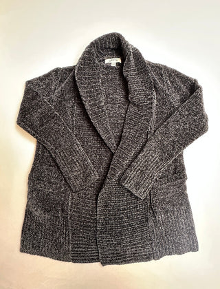 Orvis Chenille Shawl Collar Cardigan Women’s XS Black