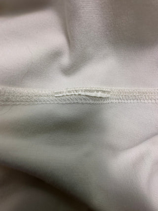 Club Monaco Womens XL White Crew Neck Short Sleeve Tee