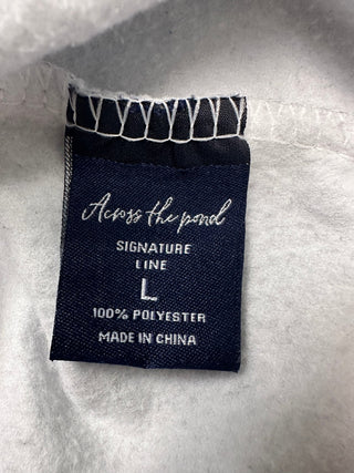 Across the Pond Signature Line Large Tie-Dye Hoodie Sweater