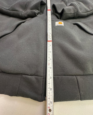 Carhartt Rain Defender L Black Loose Thermal-Lined Zip NWT