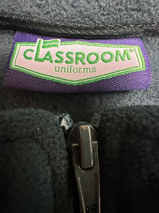 Classroom Uniforms Dark Green Fleece Pullover Half-Zip M
