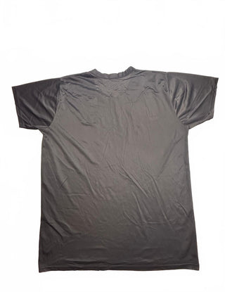 Black Short Sleeve Crew Neck T-Shirt - Lightweight and Basic