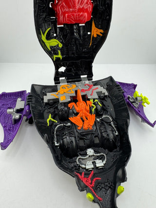 Vintage Mighty Max Dread Star Vehicle Play 1990s Incomplete
