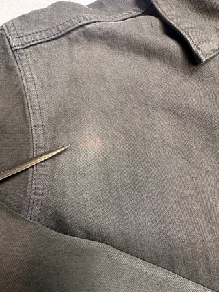 Lucky Brand Men's L Gray Rugged Workwear Shirt Jacket Chore