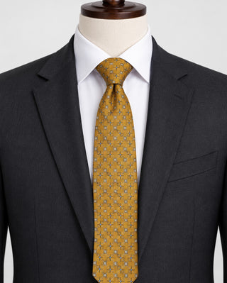Robert Talbott Best Class Nordstrom Silk Tie Italy Gold Blue