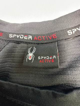 Spyder Active Men's Black Long Sleeve Performance Shirt L
