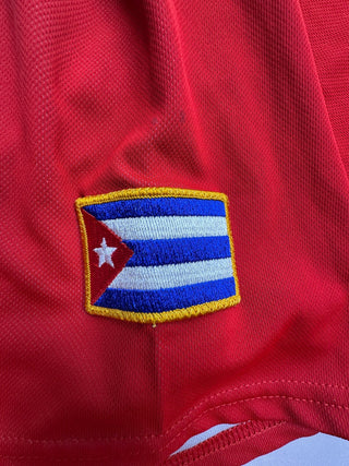 Majestic Cuba 2009 World Baseball Classic Jersey Red Blue