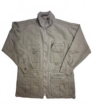 Orvis Men's M Olive Cotton Hunting Field Utility Jacket