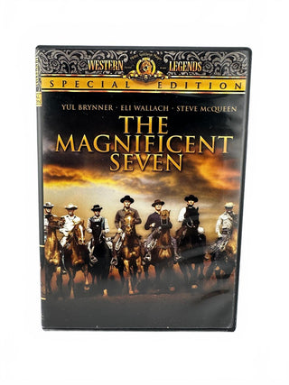 The Magnificent Seven Special Edition DVD - Classic Western Starring Yul Brynner