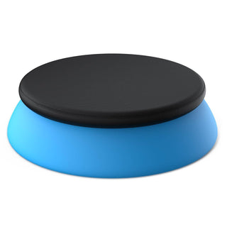 Tufmunb 15ft Round Pool Cover Inflatable Easy Set Oxford Fabric Elastic Black