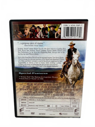 Broken Trail 2-Disc DVD Set Starring Robert Duvall & Thomas Haden Church - Sony