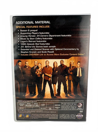 24 Season Five DVD Set with Special Features - 20th Century Fox, Very Good