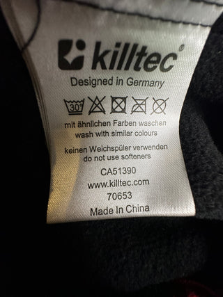 Killtec Red Cable Knit Full Zip Fleece Jacket Women’s 14