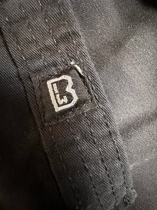 Brandit Men's M Black Rugged Military Utility Shirt Cotton