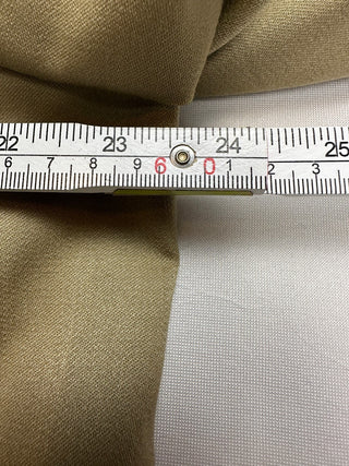 Men's Tan Khaki Blazer Sport Coat 4 Button Lined 24" PTP