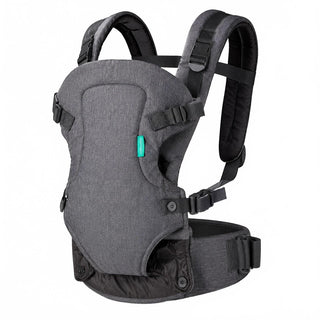 Infantino Flip 4-in-1 Convertible Baby Carrier Gray Infant Toddler 8-32 lb