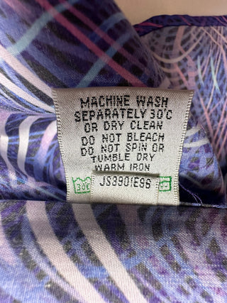 Bugatchi Classic Fit Men's Button-Up Shirt in Vibrant Purple