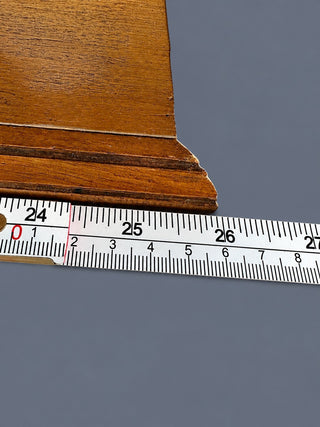 Large Vintage Handmade Wooden Model Sailboat Yacht 45" Long 61" Tall w/ Stand