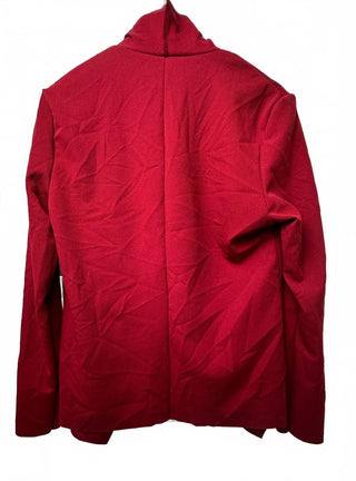 SHEIN Women's Red Open Front Long Sleeve Cardigan Large