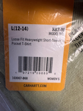 Carhartt Women's Loose Fit Heavyweight Short-Sleeve Pocket T