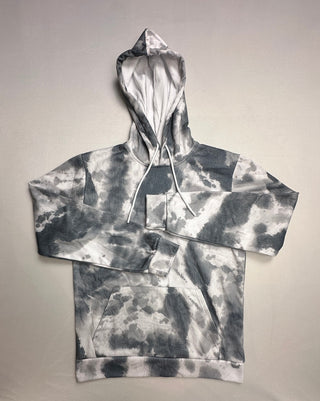 Across the Pond Signature Line Large Tie-Dye Hoodie Sweater