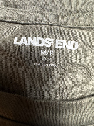 Lands' End Men's M Olive Green Cotton Sleeveless Tank