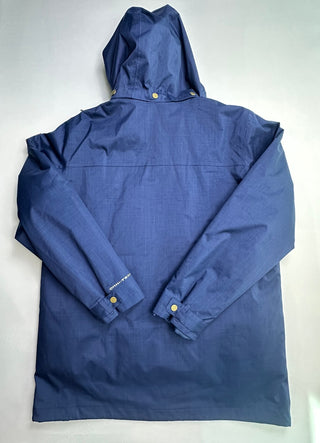 Columbia Interchange Omni-Tech Blue Hooded Jacket L NWOT