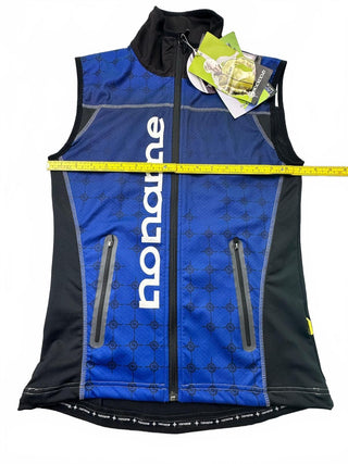Noname Trail Softshell 3 Vest Blue Black Womens XXS NWT
