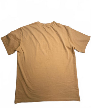 COS Men's L Tan Beige Crew Neck Short Sleeve T-Shirt