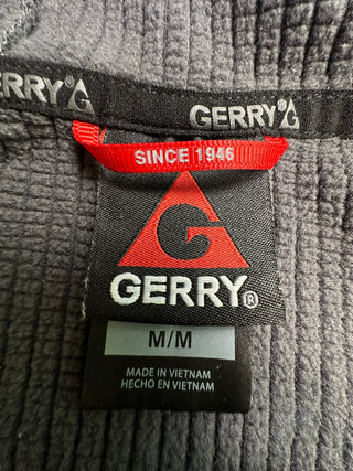 Gerry Gray Hooded Full Zip Performance Jacket Men M