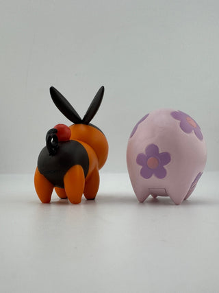 2011 Pokemon JAKKS Munna Tepig Figure Lot Black White