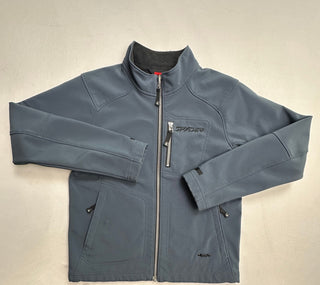 Spyder Gray Softshell Fleece Jacket Women’s S Full Zip