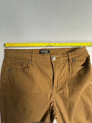 Buffalo David Bitton Brown Stretch Pants Women 8/29