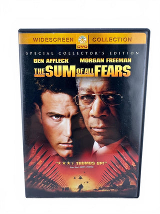 The Sum of All Fears Special Collector's Edition DVD Widescreen with Ben Affleck