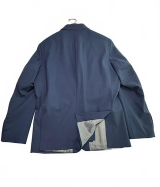J.M. Haggar Slim Fit Men's Navy Blue Two-Piece Suit - Jacket