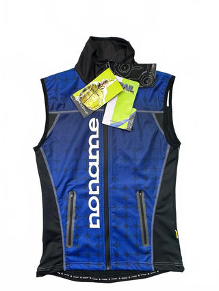 Noname Trail Softshell 3 Vest Blue Black Womens XXS NWT